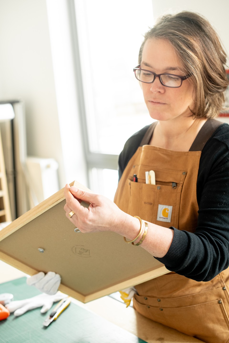 Encadrement flottant professionnel